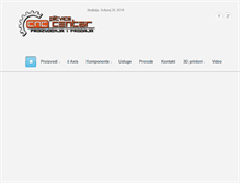 Tablet Screenshot of cnc-centar.com.hr
